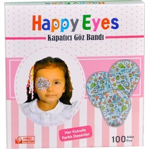 Happy Eyes Göz Kapama Bandı Çocuklar İçin Göz Kapatıcı Bandı