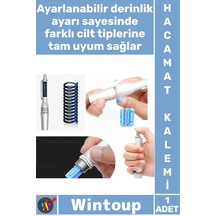 Hacamatkalemi Profesyonel Uçlu Çelik Mekanizmalı Set 3 İğneli Hacamat Kalemi 100 Adet İğne Hediyeli