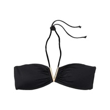 Deep Beach Metal Aksesuarlı Straplez Bikini Üstü 001