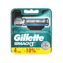 Gillette Mach3 4'lü Bıçak