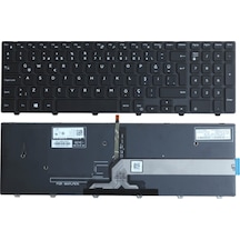 Dell 15-3000, 3542, 3543, 3550 Notebook Klavyesi, Laptop Tuş Takımı Siyah Tr Işıklı