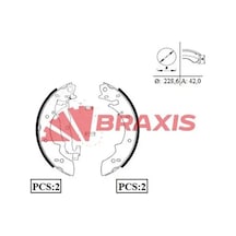 Suzuki Vitara Arka Fren Balatasi 1989-2004 Braxıs Ac0053