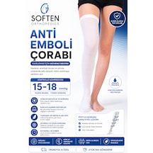 Ameliyat Çorabı Diz Üstü Antı-emboli Çorabı 1 Çift