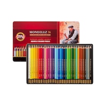Koh-I-Noor Mondeluz Aquarell Sulu Boya Kalem Seti 36Lı 3725