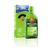 Möllers Omega-3 - Balık Yağı Sıvı Formu 250 Ml - Elmalı