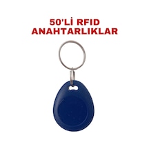 Sr-602 Yazılabilir Ve Kopyalanabilir Rfıd Proximity Anahtarlık 125 Khz Keyfob Geçiş Kontrol Çipi 50 Adet