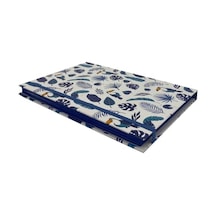 Tropikal Temalı Çizgisiz Defter 124-Pembe