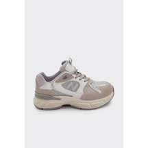 Derinet Comfort Taban Bağcıklı Kadın Sneaker Gri GRİ