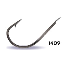 Youvella 1409 Kısa Tırnaklı Olta Iğnesi 100'Lü Kutu Black Nikel