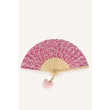 Defacto Leopar Desenli Pembe Yelpaze Kız Çocuk H4593a826smpn101 Pembe-pn101