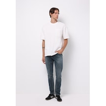 Colins Straight Fit Erkek İndigo Jean Pantolon Cl1077532 Q1.v1 Dn44649 DENİM