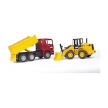 Bruder Man Damperli Kamyon Ve Fr130 Kepçe Br02752