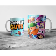 Stumble Guys Kupa Bardak Model 4 Çok Renkli
