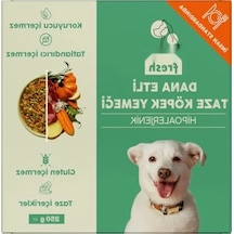 %100 Taze İçerikli Dana Etli Köpek Maması 250 Gr