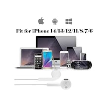 İphone İle Uyumlu 14/13/12/11/8/7/x/pro/pro Max İçin Kulaklık, Kablolu, Kulak İçi Kulaklık, Hi-fi Stereo Uyumlu Kulaklık, Kablolu Kulaklık