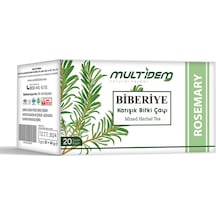 Multidem   Biberiye Karışık Bitki Çayı Bardak Poşet  20'li 2G*20