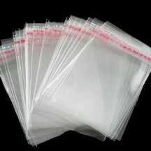 Bantlı Şeffaf Jelatin Kendinden Yapışkanlı Poşet 20X25 200 Adet