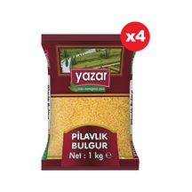 Yazar Pilavlık Bulgur 4 x 1 KG