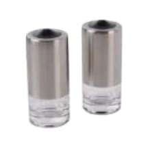 Metal Kaplamalı Akrilik Tuzluk Seti