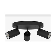Mylights Spor Led Avize Hareketli Başlık Gün Işığı Ampullü Siyah