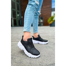 Chekich Ch089 - Cbt Low Top Lace Up Erkek Ayakkabı Sıyah Siyah