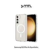 Samsung S23 Plus Şeffaf Magsafe Kılıf Mtl Safe