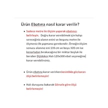 Dijidekor Delüxe Halı Antrasit Saçaksız Oval Halı Yeni Kabart...