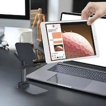 Cep Telefonu Standı, Cep Telefonu Standı, Çoğu Cep Telefonu Tablet Standı İle Uyumludur, Siyah
