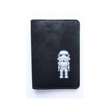 Vip Gift Starwars Pasaport Kılıfı Vegan Deri Pasaportluk Baskılı Siyah Çok Renkli