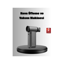 Çok Fonksiyonlu Şarjlı H.a Üfleme Ve Vakum Makinesi