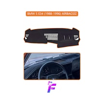 Bmw E34 Airbagsiz 1988-1996 Torpido Örtüsü Güneşten Korur Kolay Montaj Tam Uyum C94