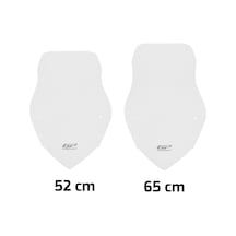 Gp Kompozit Honda Cb125f 2025 Uyumlu Ön Cam Şeffaf 52 Cm