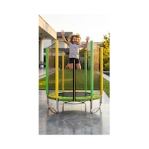 File Korumalı Büyük Boy Trambolin 150 Cm Ev Bahçe Tipi