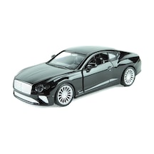 Metal Oyuncak Araba Süper Spor Çek Bırak 12 Cm Siyah