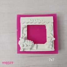 Yy0377 Küvetli Kare Çerçeve Silikon Kalıp