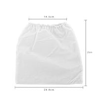 Ulzyvf Manikür Çantası, Toz Toplama & 20 Parça Aksesuar Seti, Beyaz Beyaz