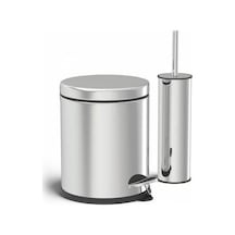 Kosova Vnk-0090 Krom Paslanmaz 2lı Banyo Setı 5lt+wc Krem