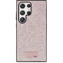 Samsung Uyumlu Galaxy S23 Ultra Bright Simli Kapak Pembe