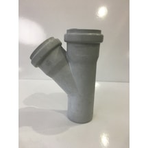 Fırat Boru 50X50 Pis Su Gider Çatalı Tek Çatal