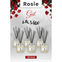 6 Al 5 Öde, Rosie Gül Çubuklu Oda Kokusu 100 Ml Fresh