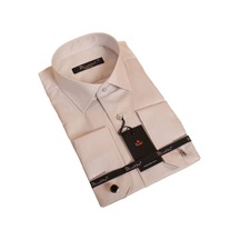 Dicotto Açık Gri Dar Kesim Micro Kumaş Kol Düğmeli Slim Fit Erkek Gömlek - 201-9 001