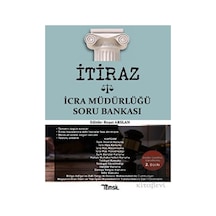 İtiraz - İcra Müdürlüğü Soru Bankası- Temsil Kitap