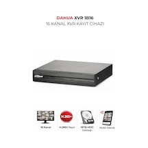 Xvr1b16 16 Kanal Dvr 5in1 Kayıt Cihazı H.265+ Destekli