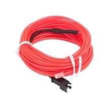 Hubrendy Sh Powermaster 5 Metre 5 Volt Usb Adaptörlü Neon Pembe İp Aydınlatma Pm-6079