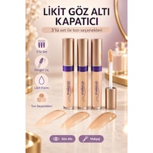 3 Lü Likit Göz Altı Kapatıcı Seti Çok Renkli