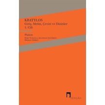 Kratylos 1. Cilt - Giriş Metin Çeviri ve Dizinler - Platon ( Eflatun ) - Dergah Yayınları