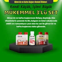 Royal Güvercin Kafes Kuşları Ve Kanatlılar İçin Mükemmel Üçlü Set Acidoral Pigeorex Pantonic