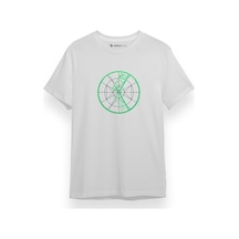 Monsta X The Connect Circle Logo Beyaz Kısa Kol Erkek Tshirt 001