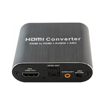 Hdmi To Hdmi Optik Stereo 2.0 4k Ayırıcı Çevirici Dönüştürücü