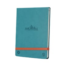 Mount Bloknot Defter A5 Çizgili - Turkuaz